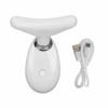 Neck Skin Tightening Lifting Massager Colorful Lights Wrinkle Removal Vibration
