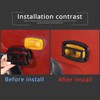 Car Direction Indicator Light Protective Cover Side Indicator Shield Replacement