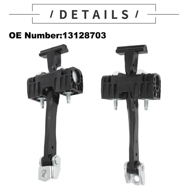 Motoforti Door Check Strap Stopper Limiter, Front Left Right Door