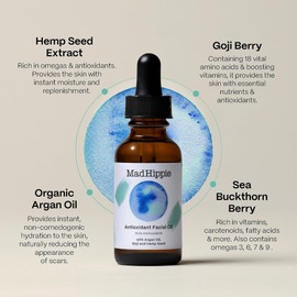 Mad Hippie Antioxidant Facial Oil 매드히피 안티옥시던트 페이셜 오일 Mad Hippie Antioxidant Facial Oil, 30ml × 1개