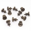 BUXIMN 12pcs Mini Drawer Pulls, Small Knobs for Jewelry Box,