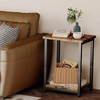 Fixwal Side Tables Set of 2, 2-Tier Small End Table