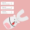 U Shaped Automatic Toothbrush Electric IPX7 Waterproof Children Kids Toothbrush7-12