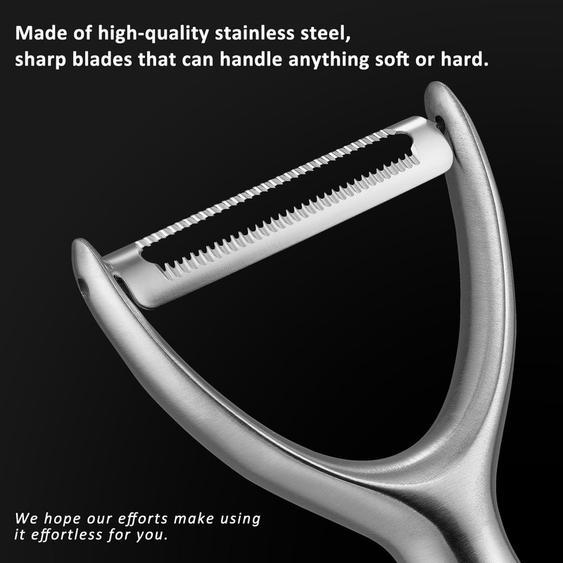Serrated Blade Premium Y Type 304 Stainless Steel Multifunctional Kitchen