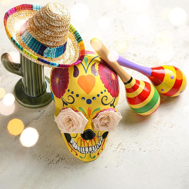 2 Pack Bearded Dragon Sombrero Hats - Lizard Cinco De