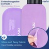 REVIX 2-Pack Gel Ice Packs Reusable with Soft Cover, 10"x