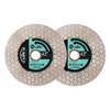 LEKOMESH Tile Blade 4.5"/115mm - 2pcs Diamond Saw Blade Hexagon