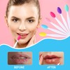 Hpmjz 6 Pcs Lip Brush Tool Gentle Lip Scrub Double-Sided