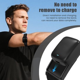 Anpzband Bicep Bands Compatible with Whoop 4.0, Sports Nylon Adjustable Breathable Replacement Band for Whoop 3.0/4.0, Fitness Bands for Health,Fitness&Activity Tracker