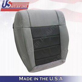 US Auto Seat Cover Inc. 2008 - 2010 For Jeep Wrangler Sahara Driver Side Bottom Cloth Seat Cover DK Gray