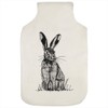 'Sitting Hare' Hot Water Bottle Cover (HW00006552)
