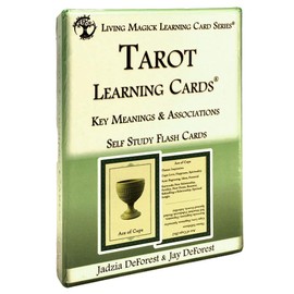 Tarot Learning Cards ~ 2nd Edition - Living Magick Learning Card Series - Self Study Flash Cards