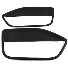 GRAND ORANGE Door Panel Insert Cards Compatible with Ford Mustang 2005-2009 Black Front Left & Right Side Door Panel Inserts 2PCS