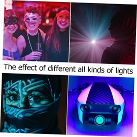 COHEALI 8pcs Colored Overlays Film for Flash Lighting Transparent Color Filters Kit for Film Photography Color Correction Lightweight Material