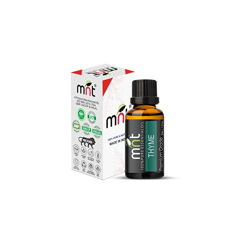 MNT Thyme Essential Oil 100% Pure Natural & Therapeutic Grade