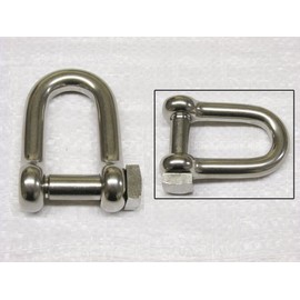 Stainless Steel D Shackle Square Head 6MM