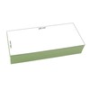 200 Dividers in Green, 24 x 10.5 cm, Punched, 180