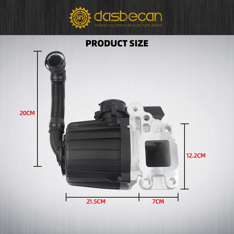 Dasbecan Crankcase Ventilation Separator for Freightliner Compatible with Detroit DD13