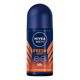 Desodorante sin alcohol Nivea Men Fresh Sport Roll On 50ml