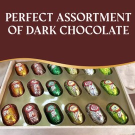 Andy Anand European Beer Flavored Dark Chocolate, Non alcoholic, Assortment Of Premium Selection, 18 Count