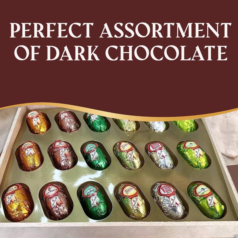 Andy Anand European Beer Flavored Dark Chocolate, Non alcoholic, Assortment