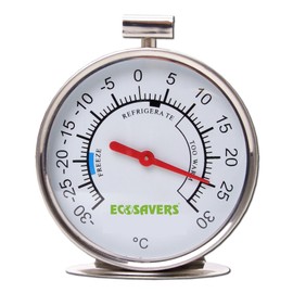 Fridge Freezer Thermometer Stainless Steel Refrigerator Temperature New