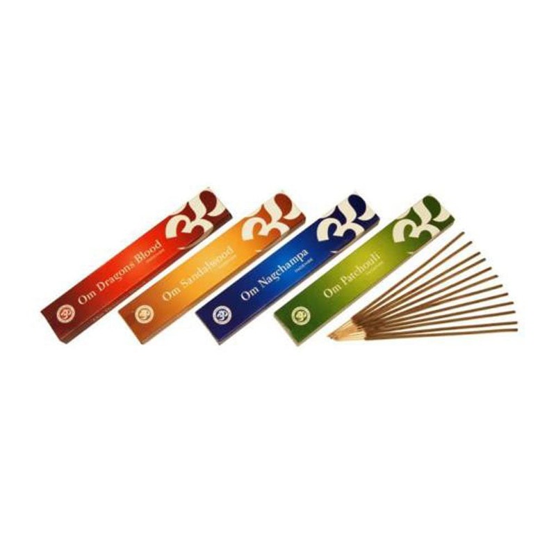 Om Incense Temple Works Natural Fragrance Incense Sticks 2 Pack