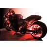 Custom (4) Blue LED Engine Fairing Body Kit Lights Glow