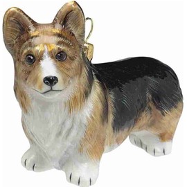 Joy To The World Collectibles Pet Ornament, Pembroke Tri Color Welsh Corgi