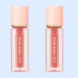 MCC Petal Water Tint Glossy Lip, No. 1 Sun Apple, 2 pcs. / MCC 페탈 워터 틴트 글로시 립, 1호 햇사과, 2개