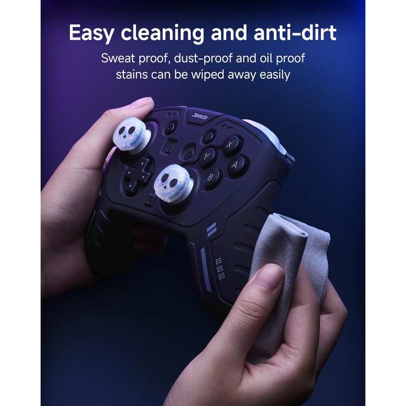 JEMDO Silicone Protective Cover for Switch 2 Pro Controller, Soft