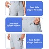 FUWODE Mens Lightweight Hiking Cargo Shorts for Athletic Casual Sports