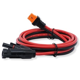 UMikke MC4 to XT60i XT60 Converter Charging Cable 10AWG Solar Solar Panel Generator Connection Connector 1.5m