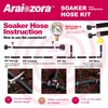 Soaker Hose 150 FT For Garden Beds,Heavy Duty Solid Brass