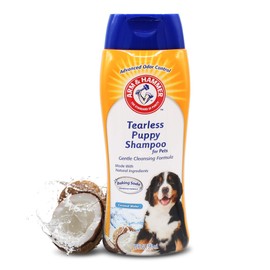 Arm & Hammer Tearless Puppy Shampoo, Gentle & Effective Tearless Shampoo for All Dogs & Puppies, Coconut Water Scent Your Dog Will Love, 20 Ounces - 6 Pack