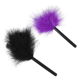 Baluue 2pcs Soft Velour Makeup Puff for Loose Powder Facial Powder Puff for Foundation and Setting Washable and Reusable Cosmetic Tool