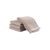 KAF Home Popcorn Terry, Set of 4 Dish Cloth, Drizzle