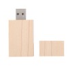 USB 2.0 Custom Primitive Simplicity Maple Wood USB Square Box