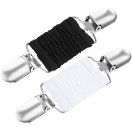 2Pcs Dress Clips Back Cinch, Sweater Clip, Shawl Clips, Shirt Clips for Women Clothing, Retro Cardigan Collar Clips ﻿