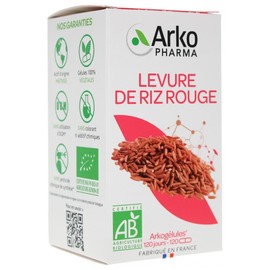 Arkopharma Arkocaps Organic Red Rice Yeast 120 Capsules