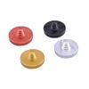 Comimark 4Pcs 10mm Concave Metal Soft Shutter Release Button