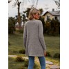 Famulily Women's Long Sleeve Open Front Cardigans, Button Down V
