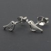 Touch Jewellery 925 Sterling Silver Tiny Bird Earrings