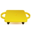 GSE Games & Sports Expert Yellow Gym Floor Scooter Board