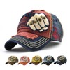 Universal Letter Rivet Adjustable Cotton Baseball Hat for Hip Hop