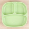 Re-Play Divided Plate Single, Yellow