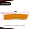 CHEDA Front Passenger Right Side Bumper Reflector Side Marker Light