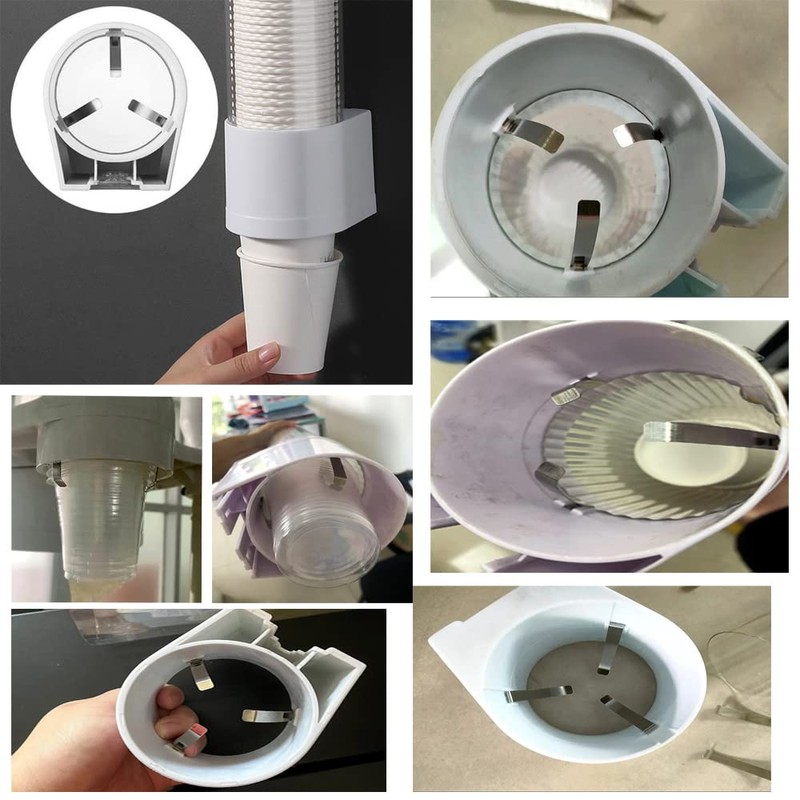 UtySty 10 Pack Cup Dispenser Retainer Spring Replacement Stainless Steel