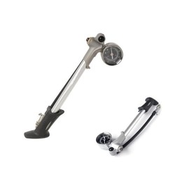 Kisangel Bike Air Supply Pump Handheld Mini Frame to Floor Pump 300psi High Pressure Inflation for Bike and Fork