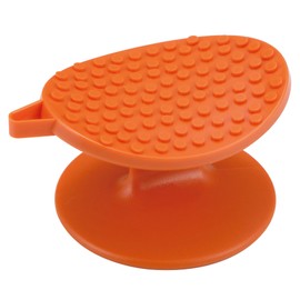 Kai Corporation KAI KITCHEN DH8179 Burdock Peeler, Just Rub, Peeler, Potatoes, Bud Remover, Orange, Made in Japan